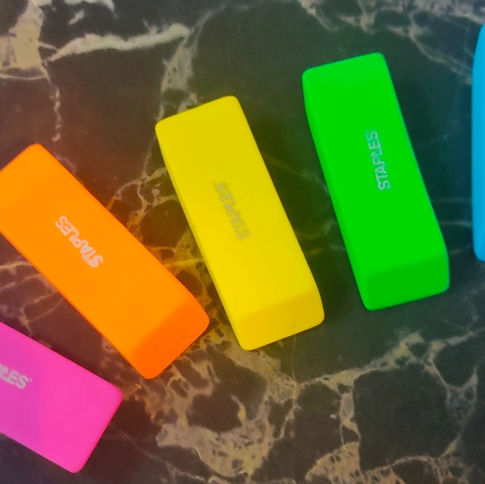 10 Erasers
